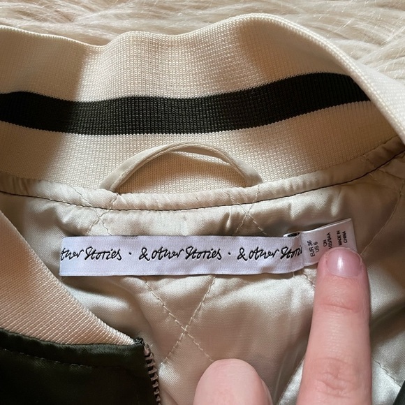 & OTHER STORIES Bomber Jacket - Picture 4 of 6